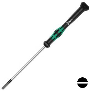 Отвертка Wera плоская шлицевая 0.30 x 1.8 x 60mm для электроники Kraftform Micro 2035 SL