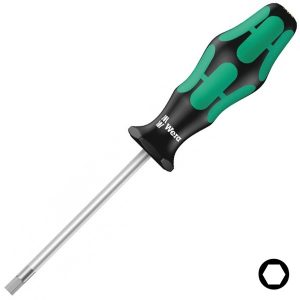 Шестигранная отвертка Wera Hex-Plus 2.0 x 75mm Kraftform Plus 354