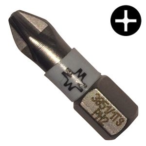 Бита Wera крестовая из нержавеющей стали PH2 x 25mm 3851/1 TS