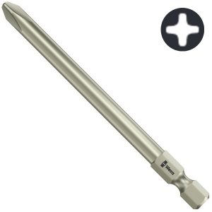 Бита Wera крестовая из нержавеющей стали PH1 x 89mm 3851/4 TS