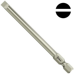 Бита Wera шлицевая из нержавеющей стали 1.0 x 5.5 x 89mm 3800/4