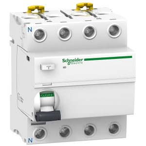 УЗО Acti 9 iID 4П 63A 300mA-S AC селективный Schneider Electric 4 модуля (ВДТ)