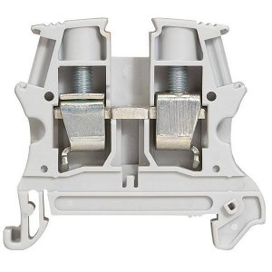 Винтовая клемма Legrand Viking 3 однополюсная 1 вход/1 выход 10мм шаг 10мм серый