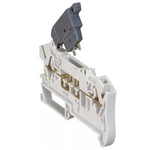 Пружинная клемма Legrand Viking 3 с разъединителем и предохранителем однополюсная 2 проводника