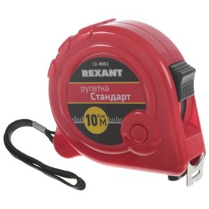 Рулетка Rexant Стандарт 10 м х 25 мм