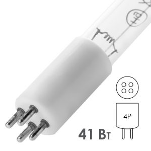 Лампа бактерицидная LIH ULQ 41W 4P/L 41W 843mm специальная безозоновая