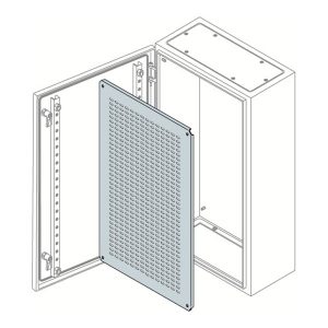 Плата монтажная перфорированная.для шкафов ABB SR 300х200мм ВхШ