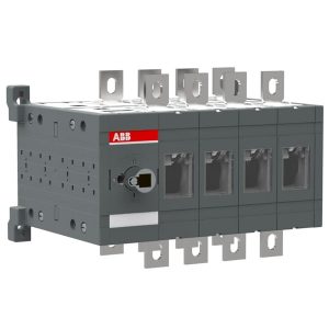 Реверсивный рубильник ABB OT400E04C до 400А 4-х полюсный (без ручки управления и переходника) (выключатель нагрузки)