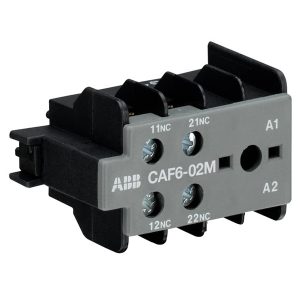Дополнительный контакт ABB CAF6-02M фронтальный для миниконтакторов B6, B7
