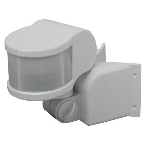 Датчик движения ЭРА MD 014 настенный 1100W угол 270гр. дальность 2-10м IP44 белый