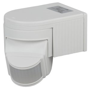 Датчик движения ЭРА MD 012 настенный 1100W угол 180гр. дальность 12м, IP20