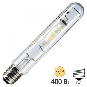 Лампа металлогалогенная газоразрядная TDM ДРИ 400W 2700K E40 (МГЛ)