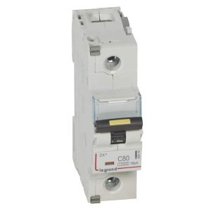 Автоматический выключатель Legrand DX3 1П C80A 10kA/16kA 1,5 модуля (автомат электрический)