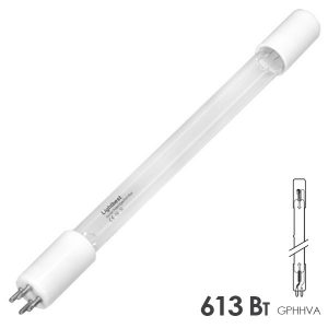 Лампа амальгамная LightBest GPHHVA1554T10L/4 471W 5A L1554mm (J-32600, P-32600L, GPHA 32610)