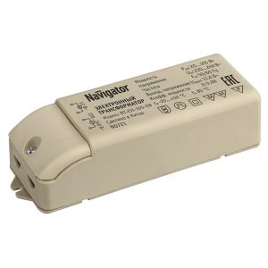 Трансформатор Navigator 94 433 NT-EH-105-EN 105W 220-12V для галогенных ламп