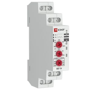 Реле контроля фаз EKF RKF-34 1НО+1НЗ 8А 154-540В 50/60Гц (РКФ)