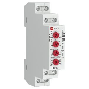 Реле контроля фаз EKF RKF-37 1НО+1НЗ 8А 154-540В 50/60Гц (РКФ)