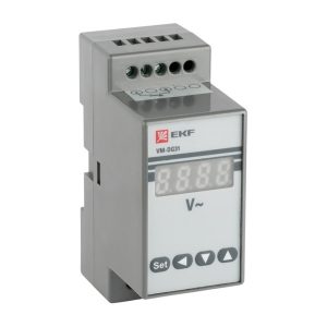 Вольтметр EKF VD-G31 цифровой на DIN однофазный