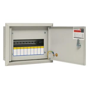 Щит распределительный встраиваемый EKF PROxima (1х9м) ЩРВ-9 (260х340х120) IP31