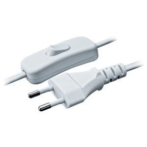 Шнур Navigator 94 667 NPS-FS-170-2x0.75-WH 1.7м с выкл. белый