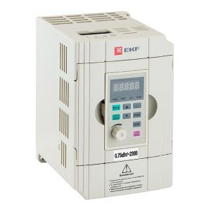 Преобразователь частоты EKF PROxima VECTOR-100 0,75/1,5кВт 1х230В