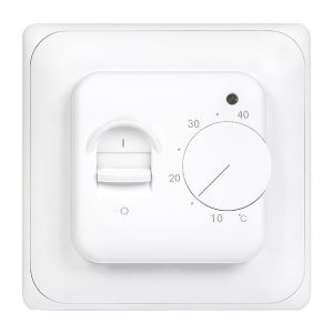 Термостат для теплых полов механический EKF Basic 16 A 230В с датчиком пола 3м