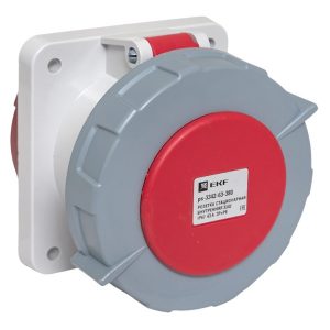Розетка стационарная внутренняя EKF PROxima 3342 3Р+РЕ 63А 380В IP67