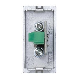Плата Simon K45 c 1-м стереоразъемом 3,5мм (мама) винты, 22,5х45мм, алюминий