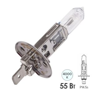 Лампа NEOLUX H1 12V 55W P14.5s N448 Standart противотуманная, ближнего/дальнего света (64150)
