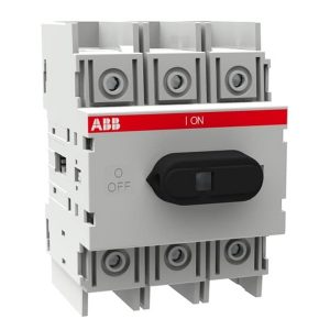 Рубильник модульный ABB 3П 125А трехфазный для установки на DIN-рейку OT125M3 (PRO M) (выключатель нагрузки)