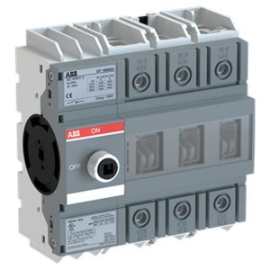 Рубильник ABB OT160G03 3-х полюсный на 160А (без ручки управления) (выключатель нагрузки)