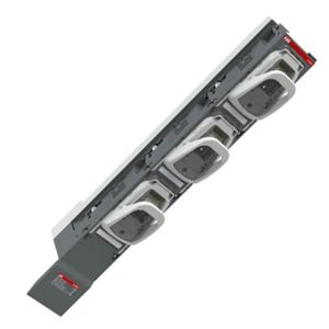 Рубильник ABB ZLBM1-L-1P-3U-M12 под предохранители OFAF до 250А размером 1 (выключатель нагрузки)