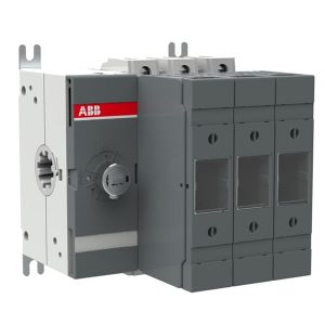 Рубильник ABB OS63GD03 3-полюсный без ручки под предохранители OFAF до 63А размером 000 (выключатель нагрузки)