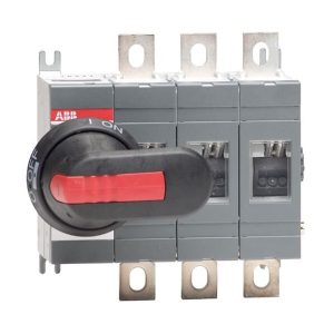 Рубильник ABB OT200E03P до 200А 3-х полюсный (с ручкой на дверь и переходником) (выключатель нагрузки)