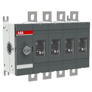 Рубильник ABB OT250E04 до 250А 4-х полюсный (без ручки управления и переходника) (выключатель нагрузки)