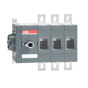 Рубильник ABB OT400ES03 до 400А 3-х полюсный с боковым управлением (без ручки) (выключатель нагрузки)