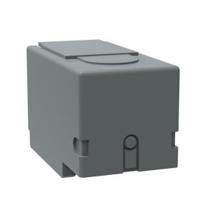 Клеммная крышка ABB OTS250G1S короткая серая для рубильников ОТ160EV...250E