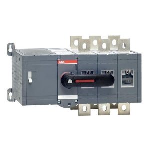 Реверсивный рубильник ABB OTM630E3CM230C до 630А 3-полюсный с моторным приводом 230В AC (выключатель нагрузки)