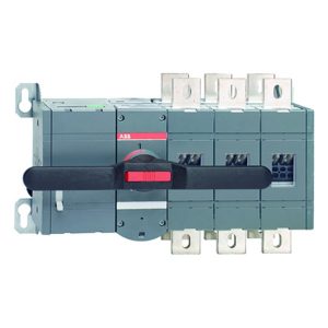 Реверсивный рубильник ABB OTM1000E3CM230C до 1000А 3-полюсный с моторным приводом 230В AC (выключатель нагрузки)