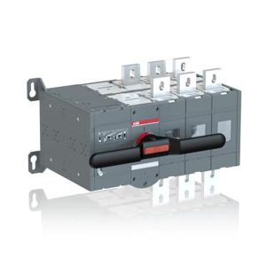 Реверсивный рубильник ABB OTM1250E3CM230C до 1250А 3-полюсный с моторным приводом 230В AC (выключатель нагрузки)
