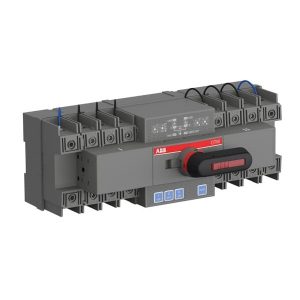 Рубильник реверсивный ABB OTM125F4C21D400C до 125А 4-полюсной с АВР 21D (выключатель нагрузки)
