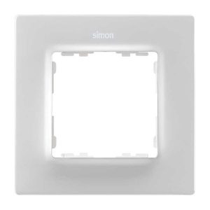Рамка 1 пост Simon 82 Concept, белый матовый