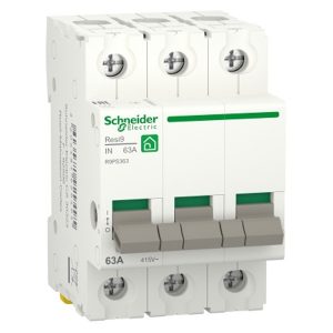 Выключатель нагрузки Schneider Electric 3П 63А 415В трехфазный RESI9 (рубильник)