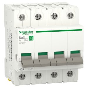 Выключатель нагрузки Schneider Electric 4П 40А 415В трехфазный RESI9 (рубильник)