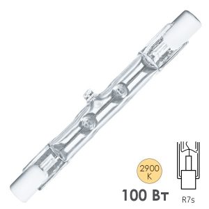 Лампа галогенная линейная Navigator 94 217 100W 230V R7s J78mm
