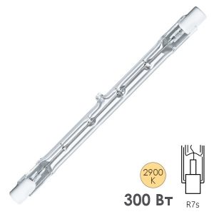 Лампа галогенная линейная Navigator 94 220 300W 230V R7s J117mm