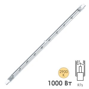Лампа галогенная линейная Navigator 94 222 1000W 230V R7s L188mm