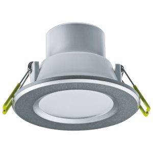 Светильник светодиодный 94 834 NDL-P1-6W-840-SL-LED 6W 4200K 450Lm 100x63mm серебро (аналог R63 60W)