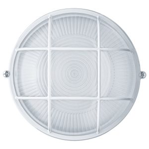 Светильник Navigator 94 803 NBL-R2-60-E27/WH 60W 175x85mm (аналог НПБ/НПП) белый с решеткой
