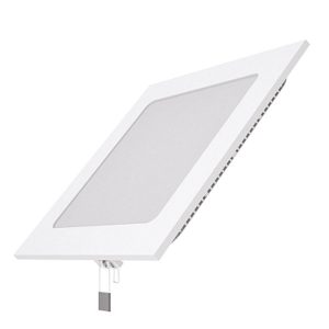 Светильник встраиваемый Gauss ультратонкий квадратный IP20 12W 170х170х22mm (155х155mm) 4100K 880Lm
